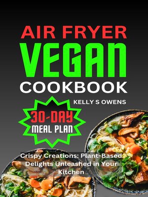 cover image of Air Fryer Vegan Cookbook